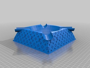 floating cigar ash tray other 3d print model - Mito3D
