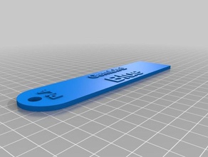 gembird pla azul 3d a impressora os acessórios personalizado 3d print model - Mito3D