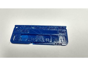 amazon basics petg muestra azul 3d de la impresora accesorios personalizado 3d print model - Mito3D