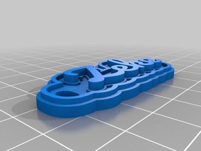 zeke Schlüsselanhänger angepasst 3d print model - Mito3D