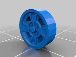 rodas clássicas low poly brinquedos jogos diecast hot-wheels hot wheels slot car 3d print model - Mito3D