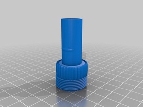hose adapter 3d printing 3d print model - Mito3D