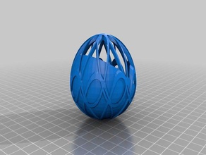 meu personalizados páscoa artística ovos esculturas 3d print model - Mito3D