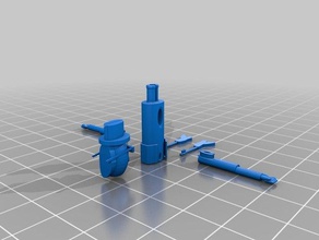 simple de la figura acción 3d impresión hgyuras2 3d print model - Mito3D