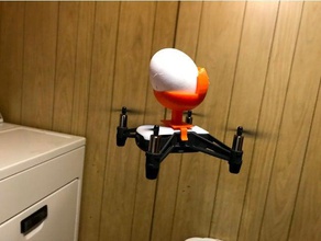 tello egg flopper hobby drone 3d print model - Mito3D