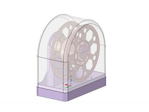 filamento de caixa protege contra a poeira durante utilização 3d impressora os acessórios Impressora portection 3d print model - Mito3D