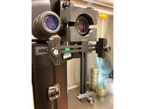 telefone microscópio placa estendida móveis 3d print model - Mito3D