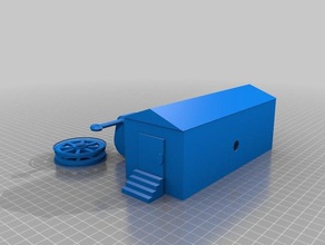 molino de agua juguete 3d la impresión hgyuras2 3d print model - Mito3D