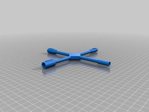 quicklug wrench hand tools 3d print model - Mito3D