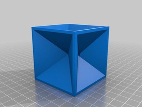 Pyramide Würfel 3d drucken 3d print model - Mito3D