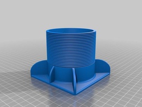 ısı pompası riseradjustable ayak diy ayarlanabilir stand condensor 3d print model - Mito3D