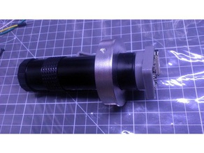 raspberry pi kamera c-mount lens adaptörü diy monte edin freecad 3d print model - Mito3D