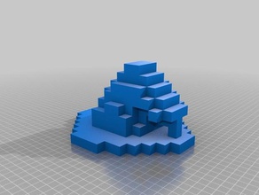 voxel magus cap üblich 3d drucken 3d print model - Mito3D
