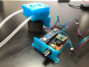 pompe péristaltique contrôleur de montage d'autres la cnc liquide refroidissement logements nema17 3d print model - Mito3D