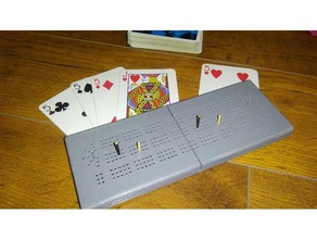 card holder cribbage board toy game accessories 3d print model - Mito3D