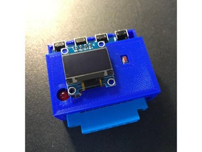 tapuino mini case electronics arduino c128 c64 commodore 64 3d print model - Mito3D