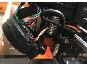 prusa mk3s Volkan baskı fan mod i3 3d yazıcı parçalar parçaları soğutma fanı e3d 3d print model - Mito3D