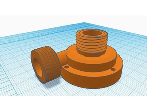 water pump cover buildings structures 3d print model - Mito3D