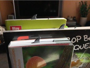 jaws les dents ta m&egravere bookmark office bookmarks books tag 3d print model - Mito3D