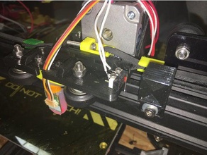tevo tarantula direct e3d titan x-carriage left side x-stop printer parts 3d print model - Mito3D