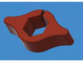 bağlaştırıcı kanat nutter 3d yazıcı parçalar bowden creality alanında 3d print model - Mito3D