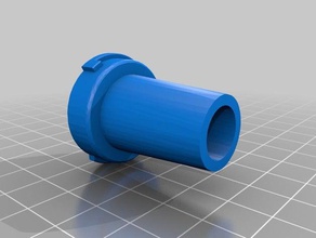 crafty mächtigen 18mm-adapter Küche Essen bong mighty vaporizer storz bickel vaporizor 3d print model - Mito3D