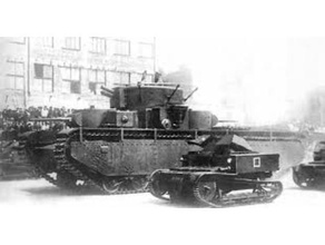 t-27 tankette versión actualizada vehículos 172 la 2 ª guerra mundial ww2 tanque 3d print model - Mito3D