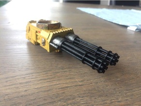 wardog mitragliatrice pesante modello robot 3d print model - Mito3D