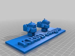 name tag model office 3d print model - Mito3D