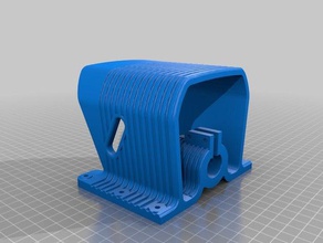 ladestation f&uumlr bosch powerpack 500 3 d la impresión ebike pedelec 3d print model - Mito3D