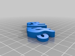 sophia i portachiavi personalizzato 3d print model - Mito3D