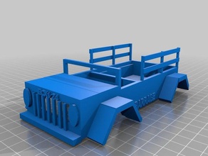 rc cuerpo-camión de animales 3d impresión 3d print model - Mito3D