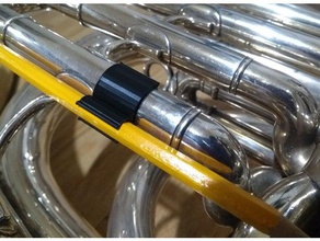 tuba faites glisser le crayon clip 3d de l'impression bee basse besson boosey souverain 3d print model - Mito3D