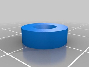 my customized customizer finishing washer button ring pad accent parts 3d print model - Mito3D