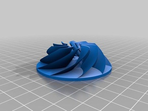 il mio personalizzato ventilatore centrifugo generatore strumenti 3d print model - Mito3D