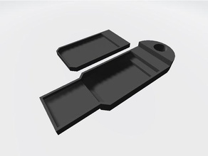 sandisk cruzer blade housing 3d printing 3d print model - Mito3D