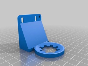 geeetech prusa i3 aluminum fan ring 3d printer parts 3d print model - Mito3D