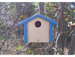 birdshouse mould outdoor garden bird house 3d print model - Mito3D