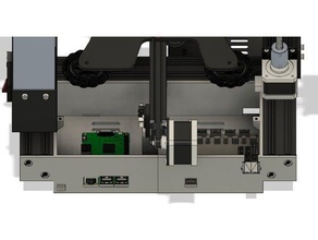 ender 3 case control board mks gen 22082130 steppers raspberry pi 3b 3d printer parts 3d print model - Mito3D