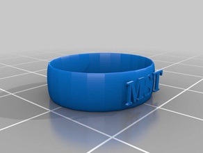 mst anello 3d stampa 3d print model - Mito3D