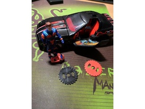 kenner mask raven Projektil - Spielzeug Spiele 3d print model - Mito3D