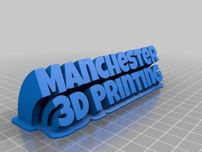 manchester impressão 3d office personalizado 3d print model - Mito3D