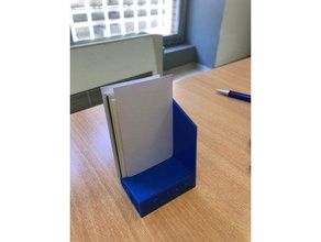 business card holder office 3dprinting clmake desk diy fusion 360 prusa i3 3d print model - Mito3D