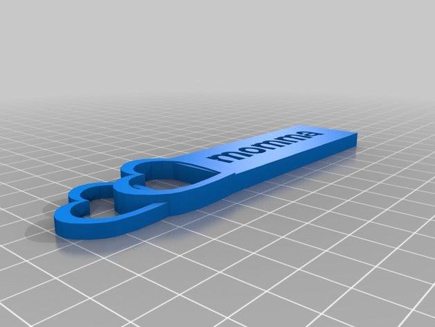 momma tag 3d stampa 3D print model - Mito3D
