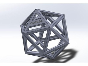 odesza parça müzik erozyon 3d print model - Mito3D