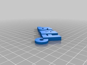 feast-keychain organization customized 3d print model - Mito3D