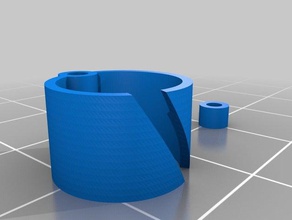 cable de la cubierta extrusora organización personalizado 3d print model - Mito3D