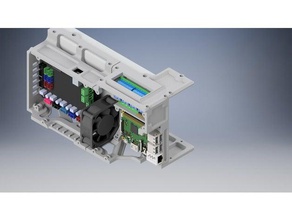 creality ender 3 mks gen standalone psu enclosure 4 channel relay board 3d printer parts standlone 3d print model - Mito3D