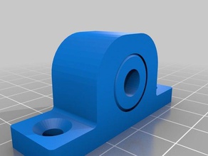 Impresora 3d de caja seca partes accesorios secadora el filamento la guía soporte bobina 3d print model - Mito3D