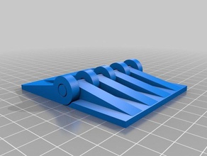 glue-on hinges diy 3d print model - Mito3D